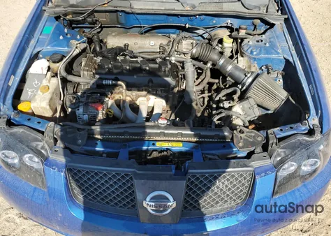 2006 Nissan Sentra Se-R Spec V из США, поврежденный, VIN 3N1AB51D86L534441